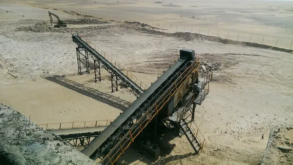 Proyek Pasir & Agregat Kerikil di Arab Saudi(produksi per tahun 5 juta ton)