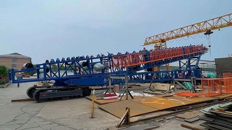 Proyek Stacking Stockyard di Russia