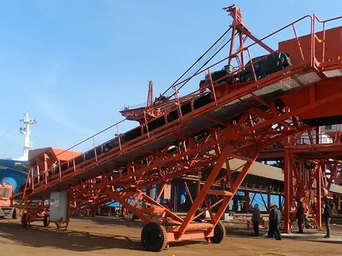 Pemuat Kapal Seluler/ Mobile Shiploader dan Penumpuk